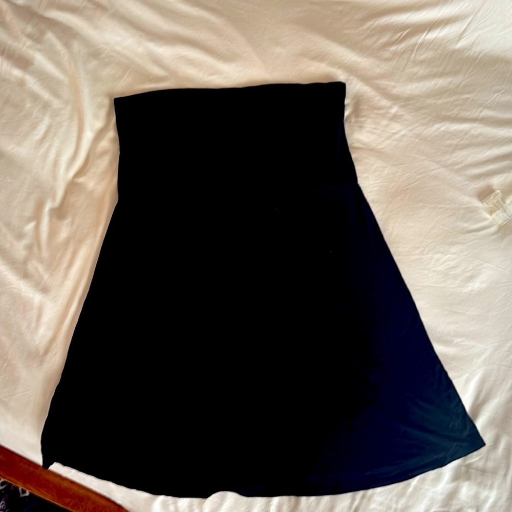 Merona Black Strapless Cover-up